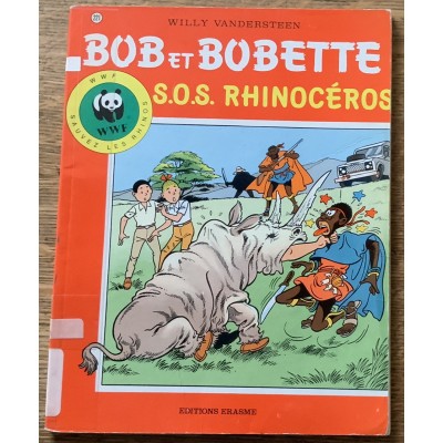 Les aventures de Bob et Bobette - No 221 S.O.S. Rhinocéros De Willy Vandersteen 
